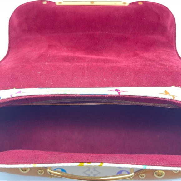 Louis Vuitton Multicolor Marilyn White bag Authentic - Picture 11 of 12
